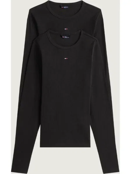 Tommy Jeans Bluză negru