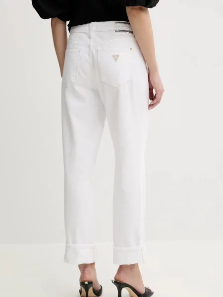 Džíny Guess CELIA high waist bílé