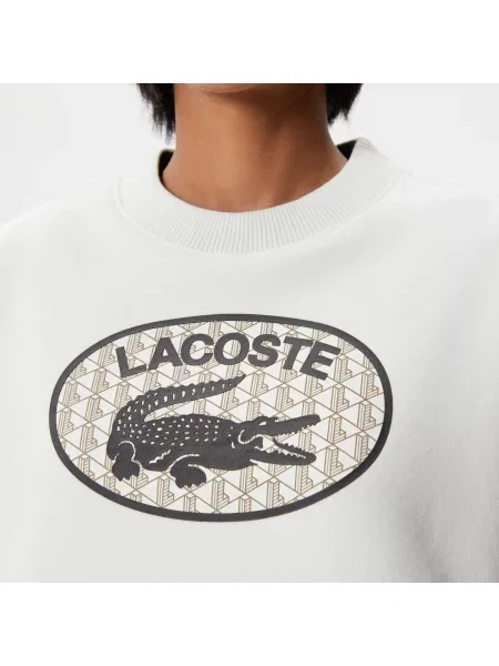 Lacoste Bluza Lacoste biała