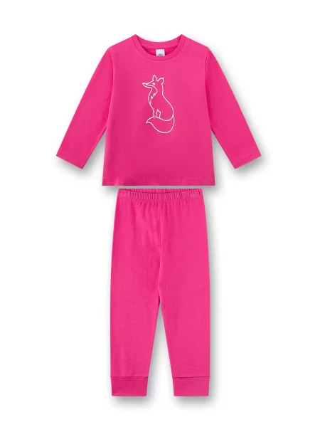 Sanetta Pyžamo Fuchs pink bílá