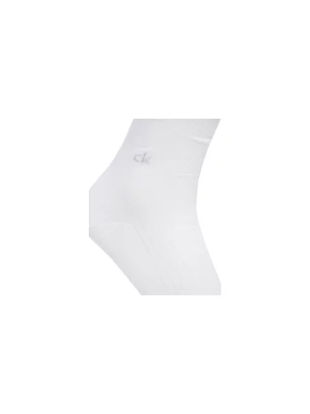 Dlouhé ponožky Calvin Klein bílá