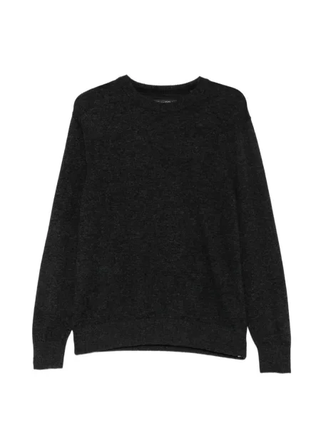 Pulover Marc O'polo tricotate cu decolteu rotund gri