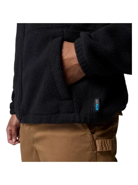 Fleece fleece melegítő felső Columbia fekete