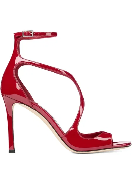 Sandale Jimmy Choo din piele roșu