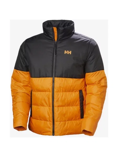Kurtka Helly Hansen Oslo Light Puffy pomarańczowy S czarny