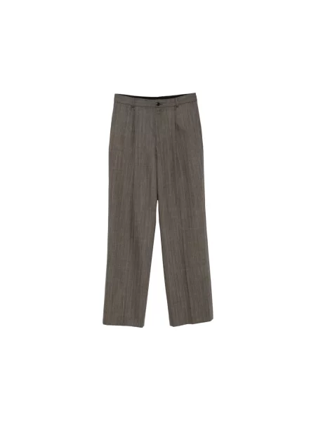 Spodnie Dries Van Noten szare