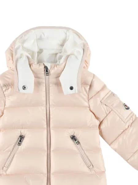 Płaszcz dziecięcy Moncler Enfant różowy