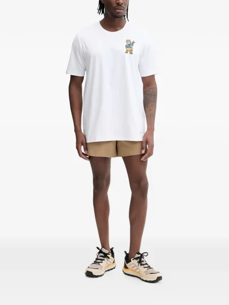 Яке Adidas бродирано кафяво