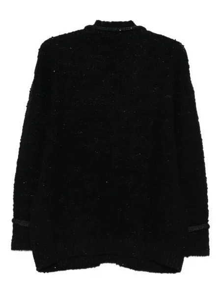 Cardigan Genny cu paiete negru
