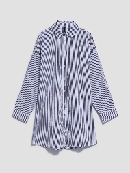 Koszula w paski Marisse czarna