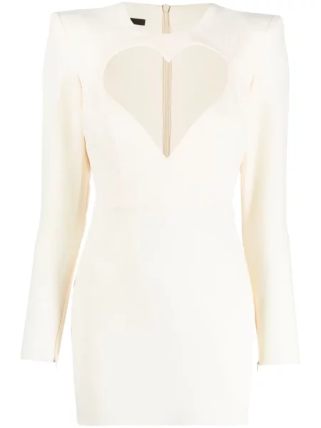 Rochie Alex Perry cu motiv cu inimi galben