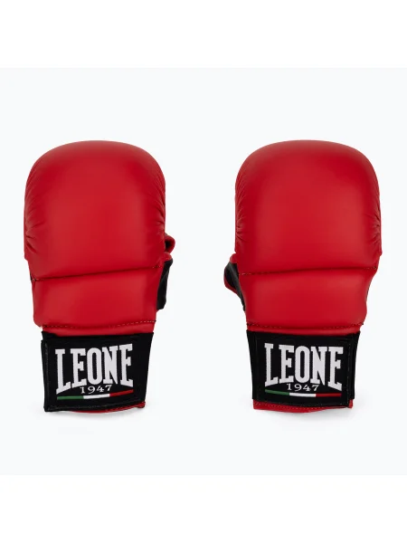 Olcsóbban. LEONE karate kesztyű piros. Méret: L piros