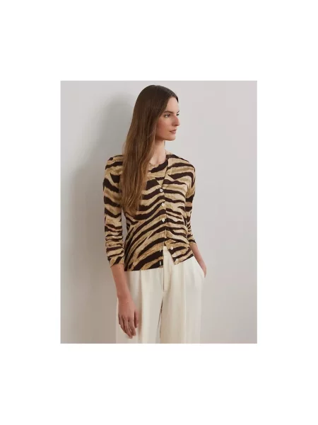 Lauren Ralph Lauren kardigan lekki beżowy