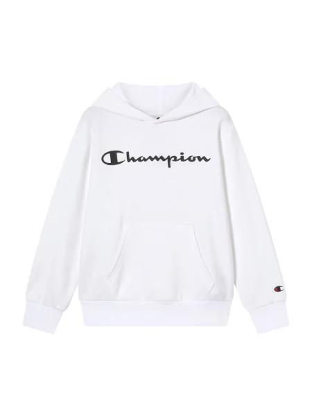 Champion Sweater majica crna bijela