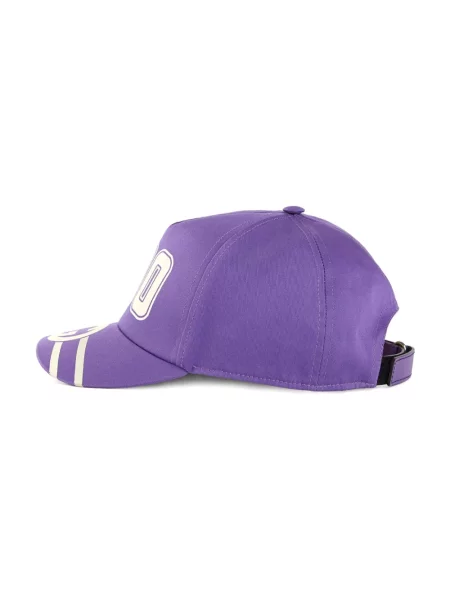 Czapka z daszkiem Gucci fioletowa