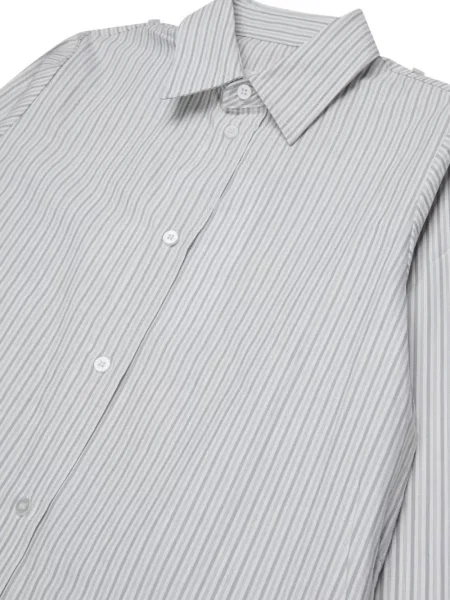 Sukienka koszulowa dziecięca Mm6 Maison Margiela szara
