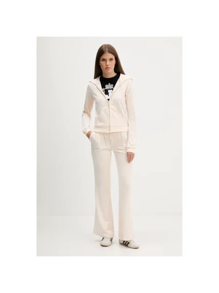 Spodnie Juicy Couture beżowe