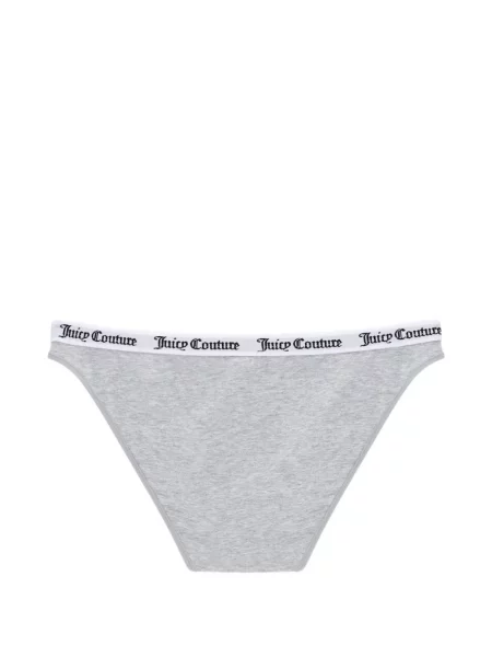 Brief bugyi Juicy Couture autogrammal fekete