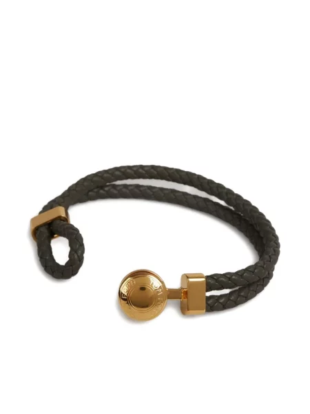 Кожена гривна Tom Ford зелено