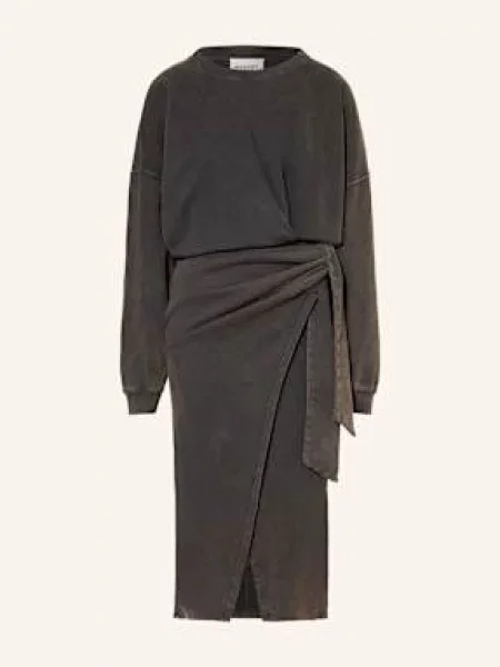 Marant Étoile Sukienka Dresowa Sandrina schwarz czarna