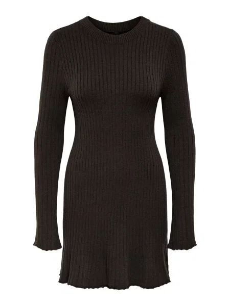 ONLY Rochie tricotat închis maro