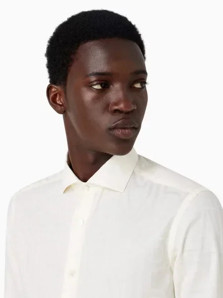 Рубашка Emporio Armani бежевая