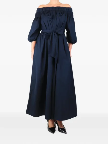 Rochie maxi Gabriela Hearst albastru