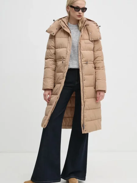 Calvin Klein kurtka szary zimowa beżowa