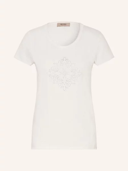 Koszulka Mos Mosh z kamieniami biała