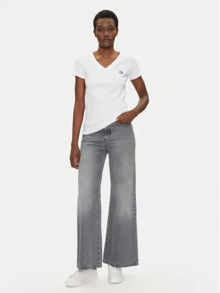 Тениска Karl Lagerfeld Jeans бяло