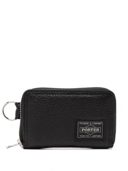 Portofel Porter-yoshida & Co. cu autograf negru