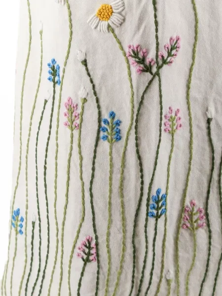 Pantaloni palazzo Philippa 1970 alb