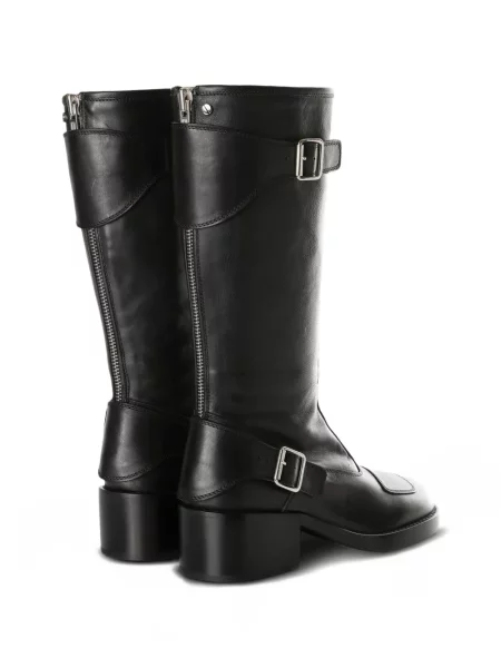 Cizme Ann Demeulemeester cu cataramă negru