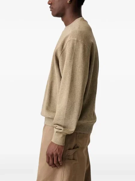 Hanorac Carhartt Wip cu autograf maro