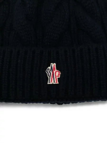 Căciulă Moncler Grenoble tricotate albastru