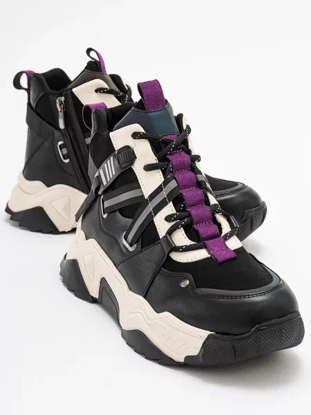 Botine Luvishoes negru
