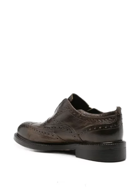 Pantofi loafer Leqarant din piele maro