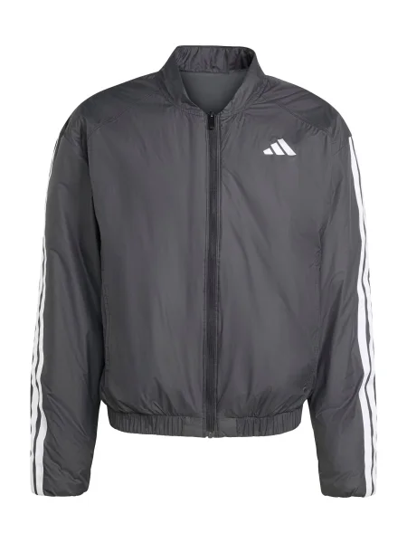 ADIDAS SPORTSWEAR Geacă sport ESS negru alb