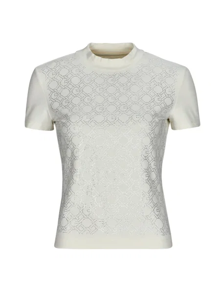 Guess Tricou alb