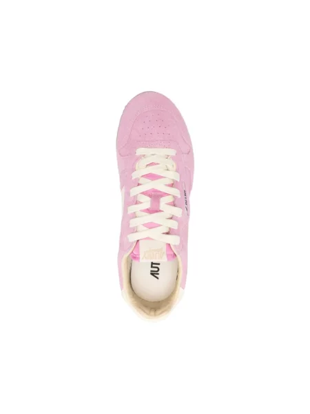 Sneakersy Autry skórzane różowe