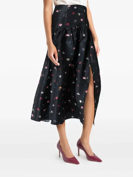 Spódnica midi Cinq A Sept czarna