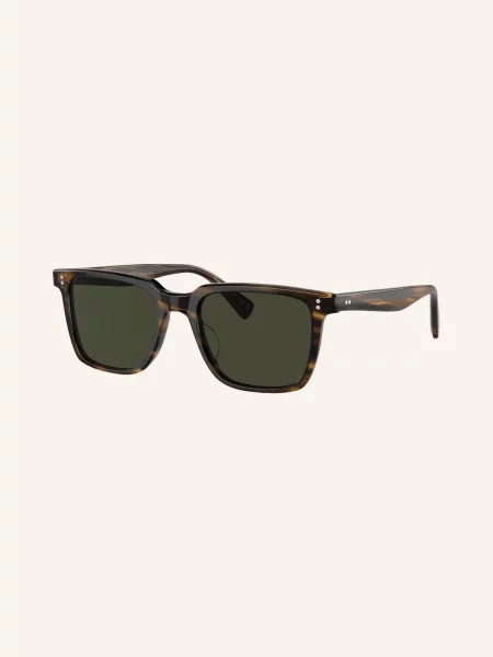 Oliver Peoples Okulary Przeciwsłoneczne braun zielone