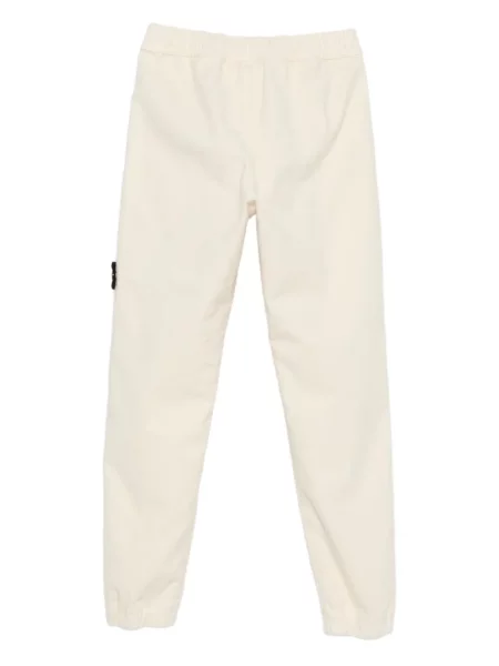 Spodnie dziecięce Stone Island białe