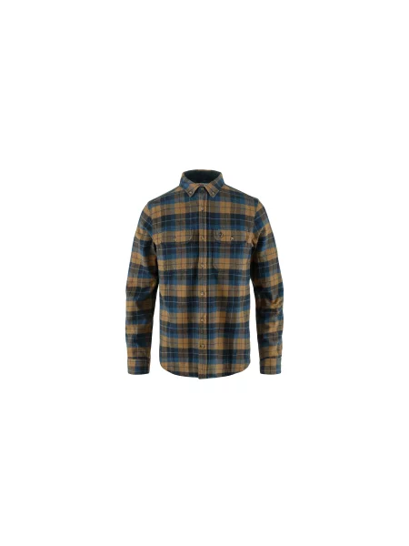 Fjällräven Singi Heavy Flannel Shirt Brown Mężczyźni Koszula Fjällräven Size: M brązowy