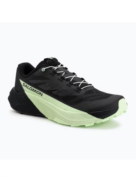 Мъжки обувки за бягане Salomon Pulsar black/black/patina green черно