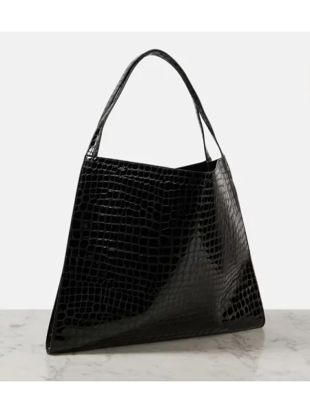 Geanta de piele Christian Louboutin din piele negru