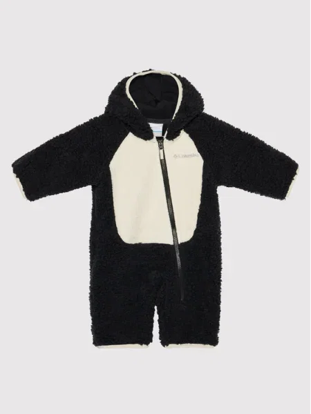 Columbia Salopetă Foxy Baby Sherpa Bunting negru