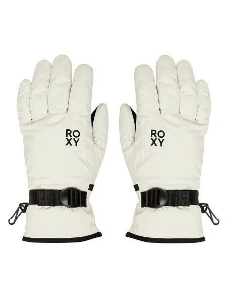 Rokavice za snowboard Roxy Jetty Solid bela