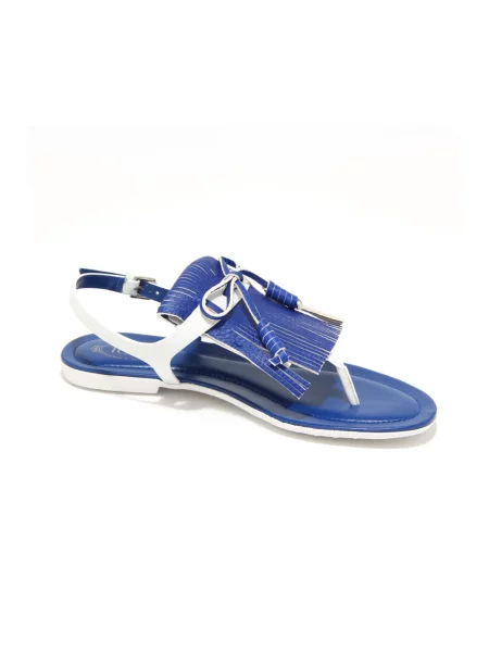Sandały Tod's niebieskie