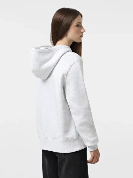 Флисовое худи Nike белое